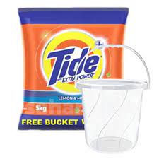 TIDE POWDER   5KG WITH FREE BKT